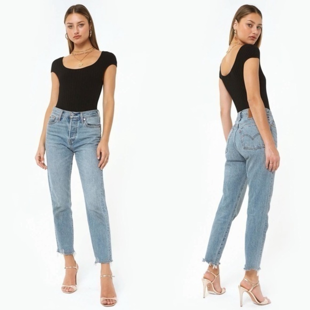 4SI3NNA Tan Short Sleeve Livy Bodysuit